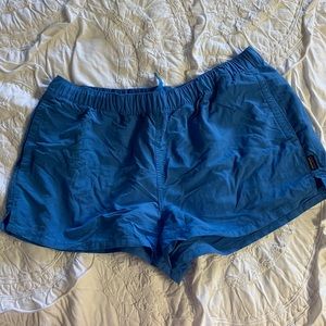 Patagonia shorts barely baggies L / light blue EUC